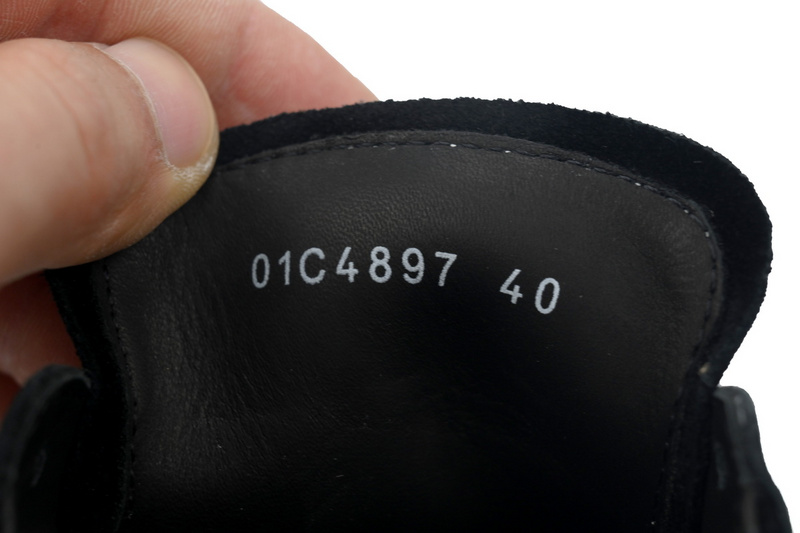 Bstsneaker-Rick Owens Suede Vintage Black Milk White