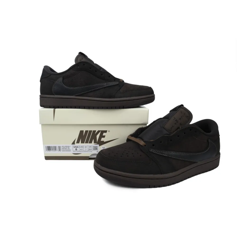 Air Jordan 1 Low OG SP Velvet Brown x Travis Scott DM7866-202 