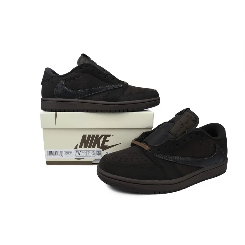 Air Jordan 1 Low OG SP Velvet Brown x Travis Scott DM7866-202 