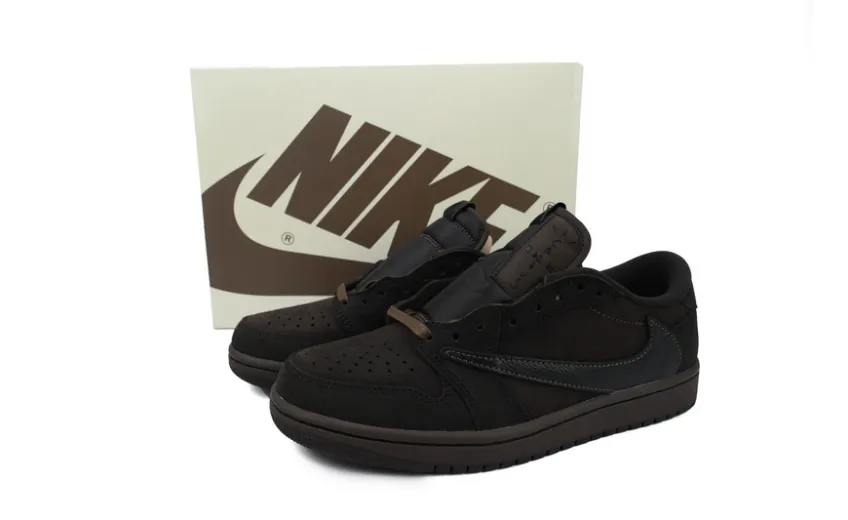 Air Jordan 1 Low OG SP Velvet Brown x Travis Scott DM7866-202 