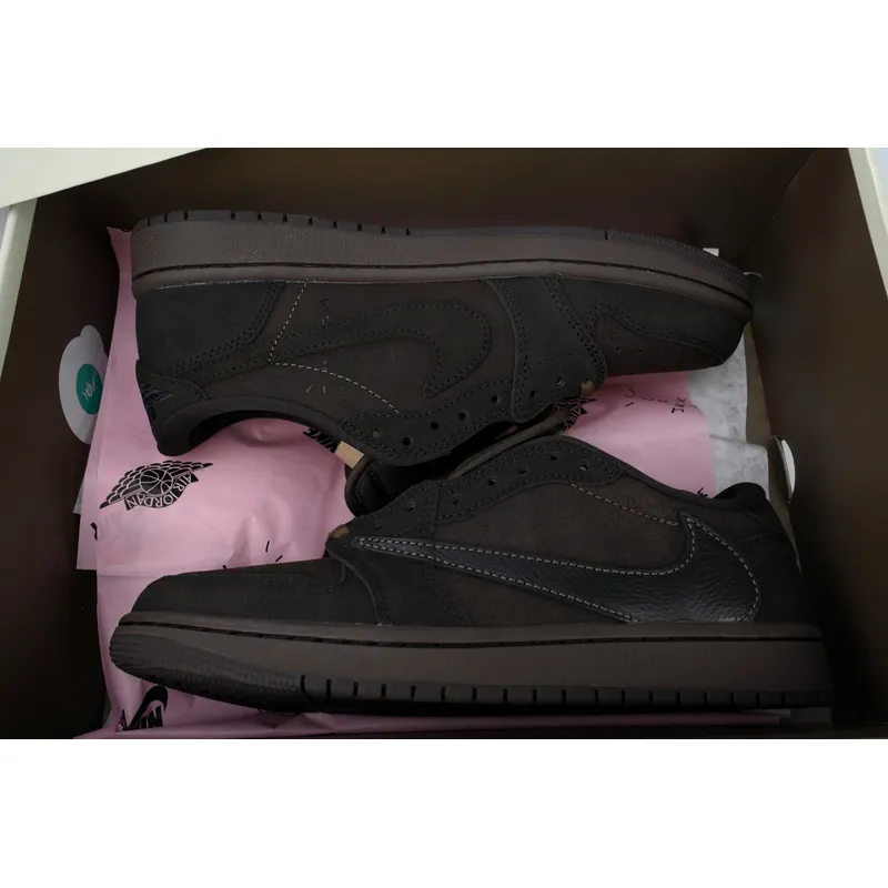 Air Jordan 1 Low OG SP Velvet Brown x Travis Scott DM7866-202 