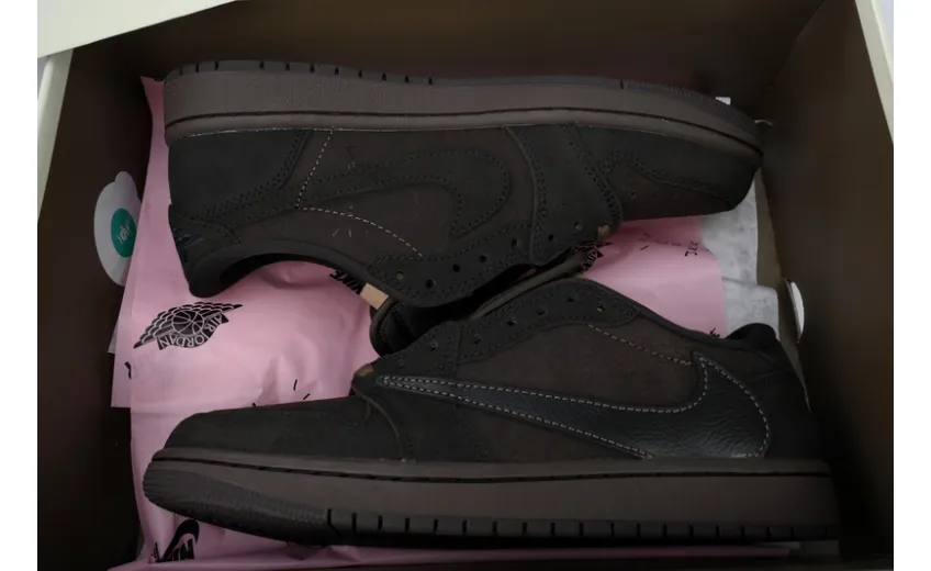 Air Jordan 1 Low OG SP Velvet Brown x Travis Scott DM7866-202 