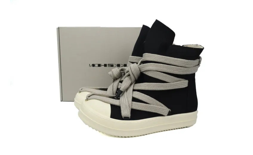 Bstsneaker-Rick Owens DRKSHDW Luxor Hexa High 'Black Milk'
