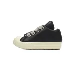 Bstsneaker-Rick Owens Luxor Jumbo Padded Low 'Black Milk'