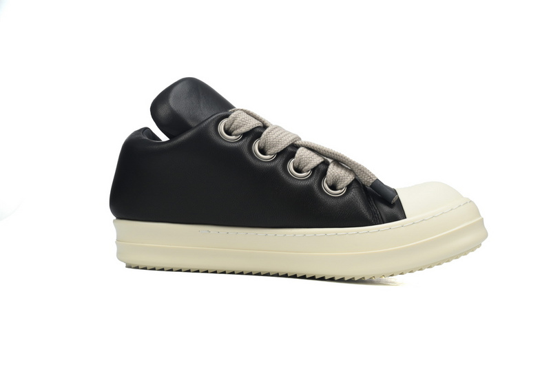 Bstsneaker-Rick Owens Luxor Jumbo Padded Low 'Black Milk'