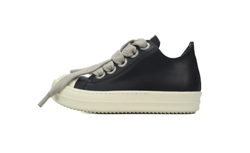 Bstsneaker-RICK OWENS/RO Black and White
