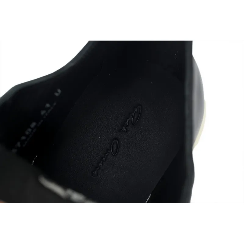Bstsneaker-RICK OWENS/RO Black and White