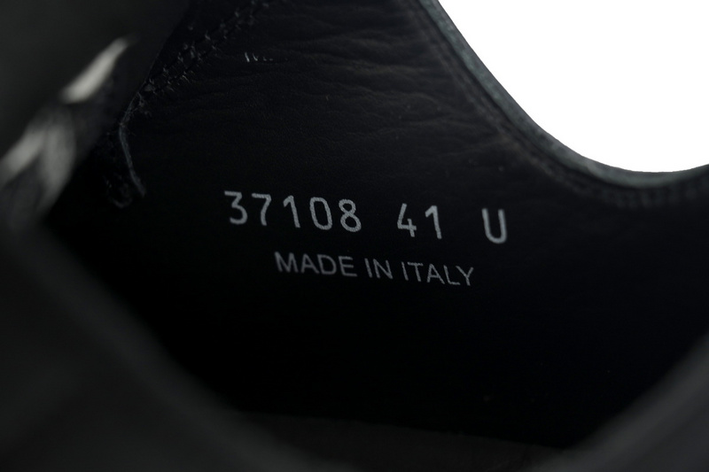 Bstsneaker-RICK OWENS/RO Black and White