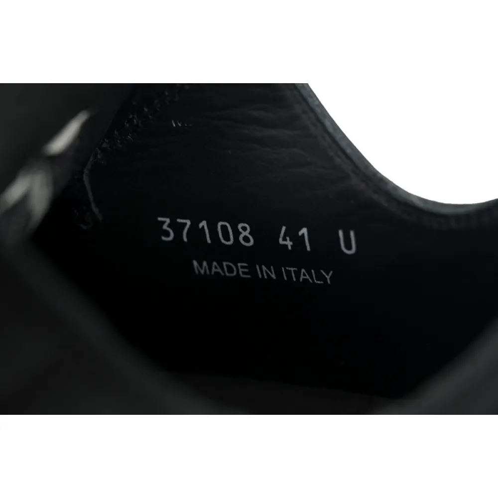 Bstsneaker-RICK OWENS/RO Black and White