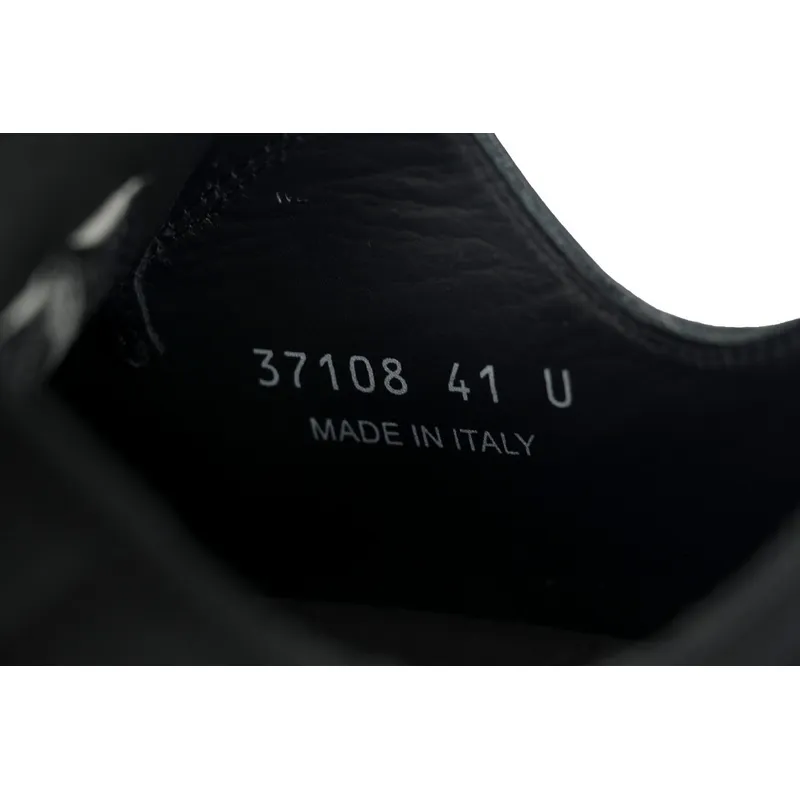 Bstsneaker-RICK OWENS/RO Black and White