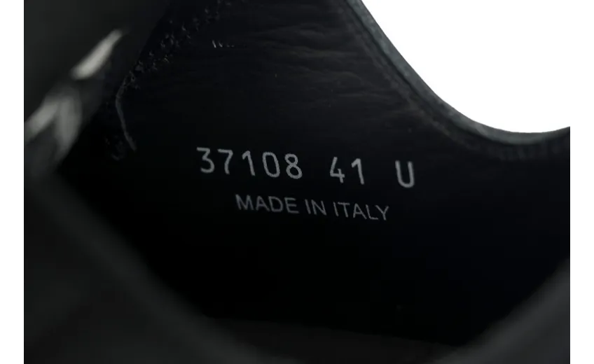 Bstsneaker-RICK OWENS/RO Black and White