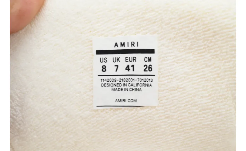 Bstsneaker-AMIRI White Gray