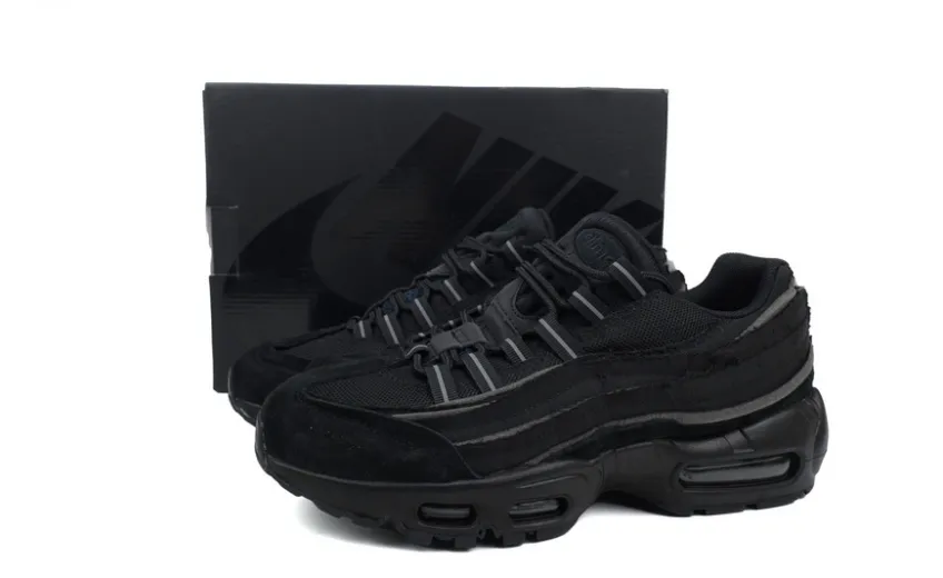Bstsneaker- Comme des Garçons x Air Max 95 'Black' CU8406-001