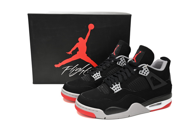 Bstsneaker- Air Jordan 4 Retro Bred 308497-060