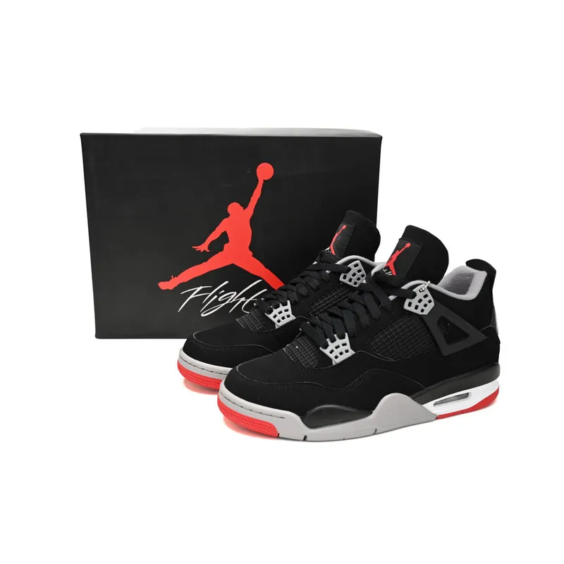 Bstsneaker- Air Jordan 4 Retro Bred 308497-060