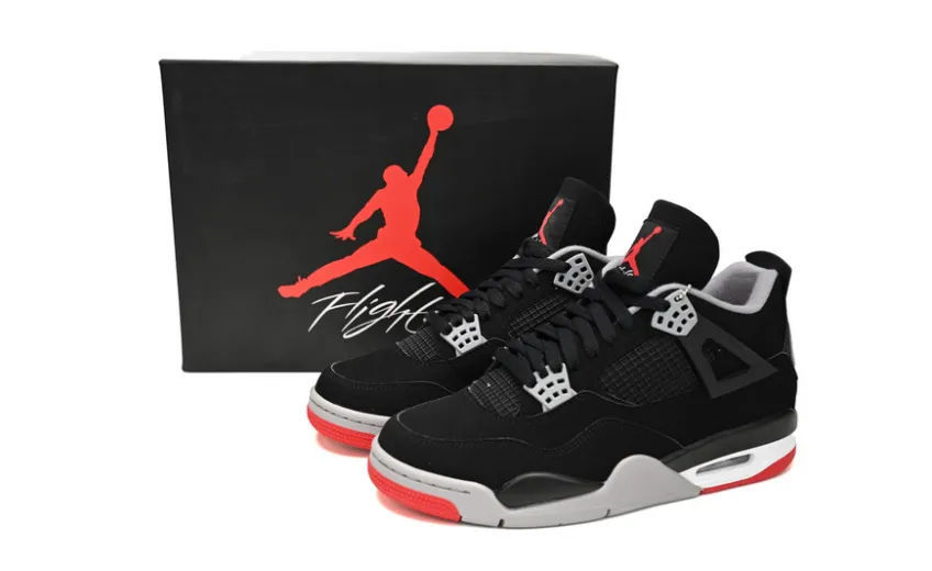Bstsneaker- Air Jordan 4 Retro Bred 308497-060