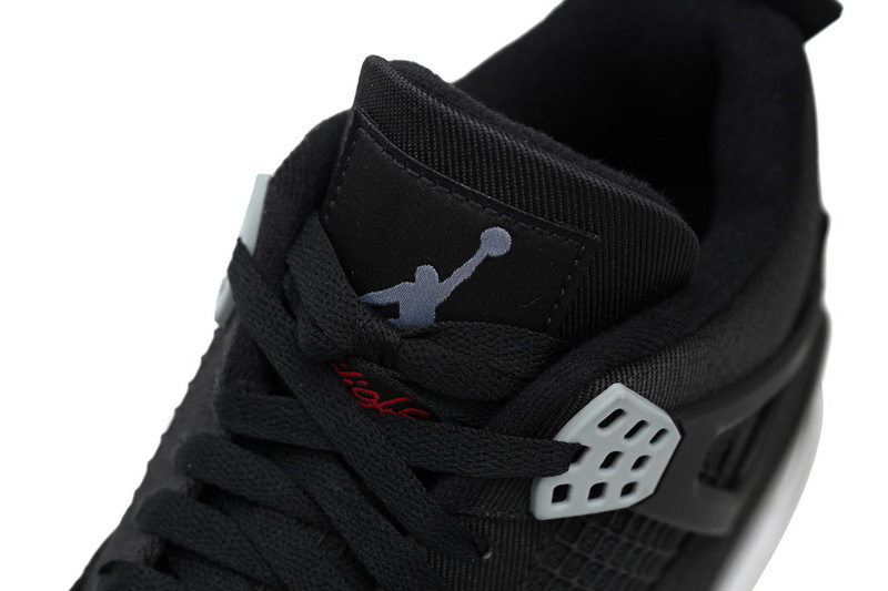 Bstsneaker- Air Jordan 4 Retro Black Canvas DH7138-006