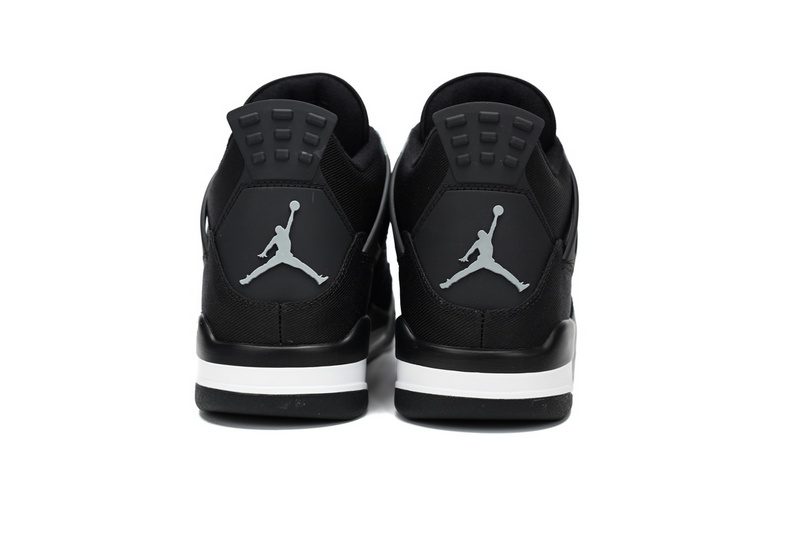 Bstsneaker- Air Jordan 4 Retro Black Canvas DH7138-006