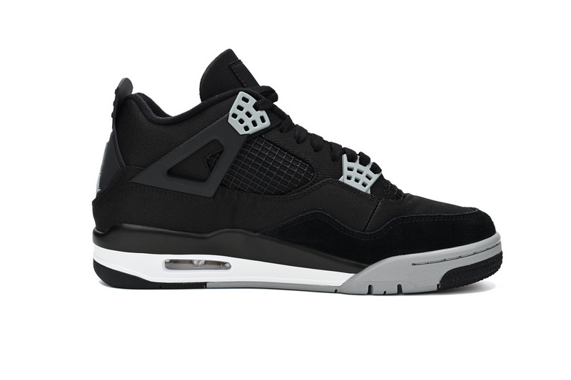Bstsneaker- Air Jordan 4 Retro Black Canvas DH7138-006