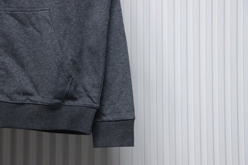 Bstsneaker-Burberry 22FW hooded zip-up hoodie Dark Grey