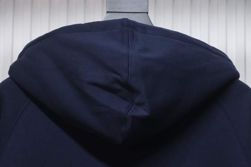 Bstsneaker-Burberry 22FW hooded zip-up hoodie Black-Blue