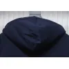 Bstsneaker-Burberry 22FW hooded zip-up hoodie Black-Blue