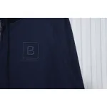 Bstsneaker-Burberry 22FW hooded zip-up hoodie Black-Blue