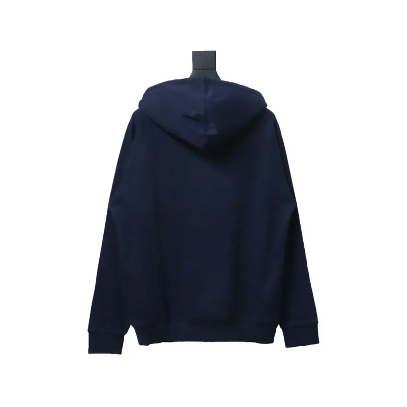 Bstsneaker-Burberry 22FW hooded zip-up hoodie Black-Blue