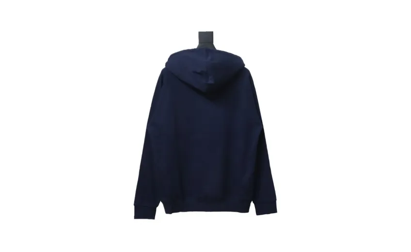 Bstsneaker-Burberry 22FW hooded zip-up hoodie Black-Blue