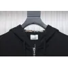 Bstsneaker-Burberry chest zip-up jacket Black