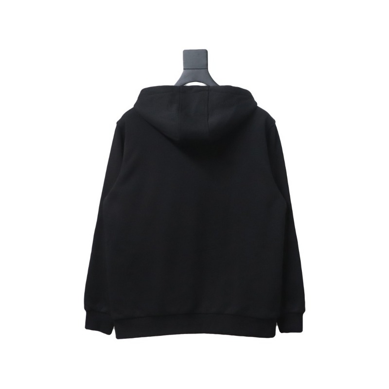 Bstsneaker-Burberry chest zip-up jacket Black