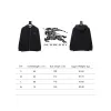 Bstsneaker-Burberry chest zip-up jacket Black