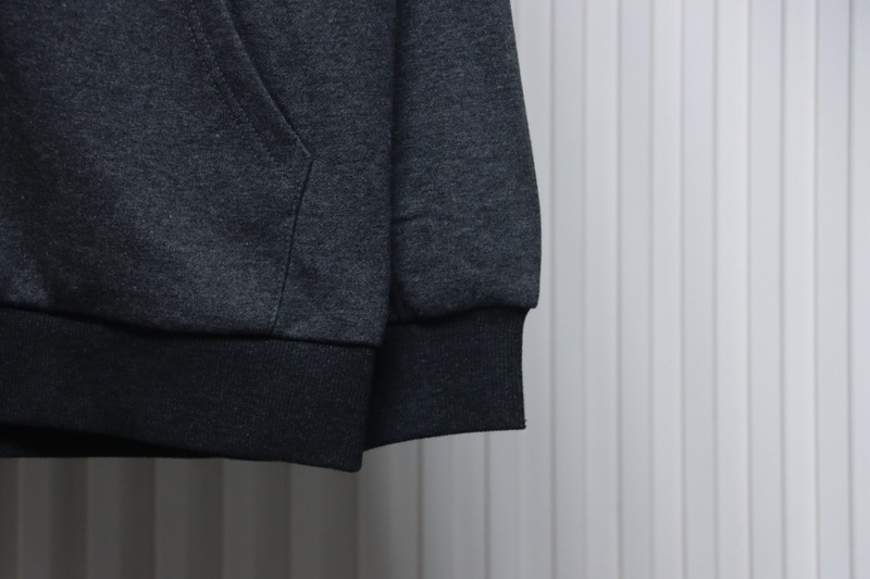 Bstsneaker-Burberry chest zip-up jacket Grey