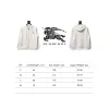 Bstsneaker-Burberry chest zip-up jacket White