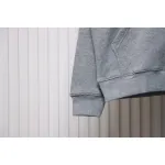 Bstsneaker-Burberry Warhorse Logo Embroidered Check Hooded Zip-Up Jacket Grey