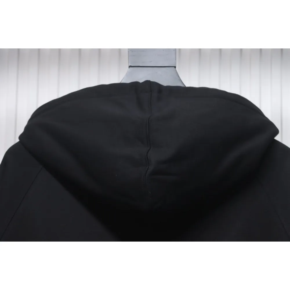 Bstsneaker-Burberry 22FW hooded zip-up hoodie Black-Khaki