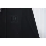 Bstsneaker-Burberry 22FW hooded zip-up hoodie Black-Khaki