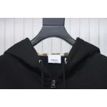 Bstsneaker-Burberry 22FW hooded zip-up hoodie Black-Khaki