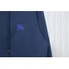 Bstsneaker-Burberry chest zip-up jacket Blue