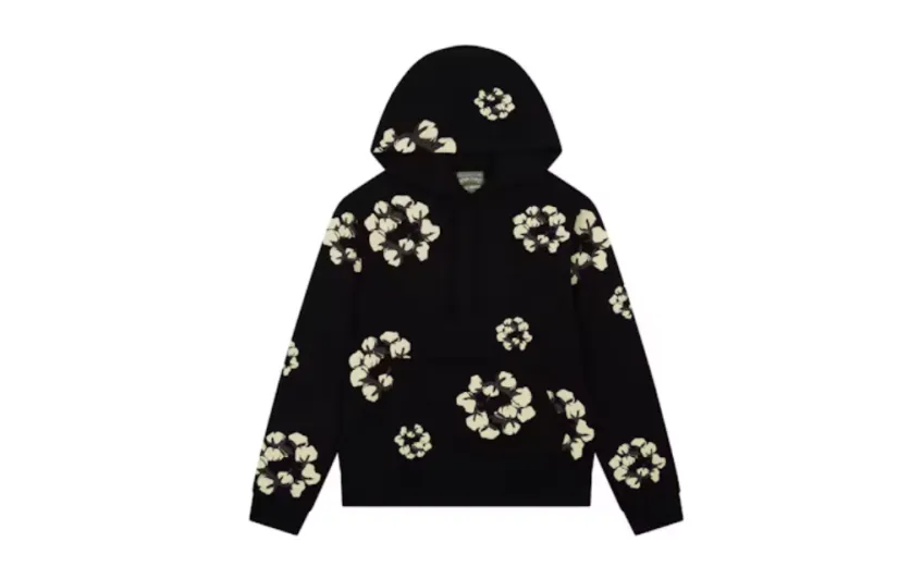 Bstsneaker-Denim Tears x CPFM Cactus Tears Wreath Hoodie Black