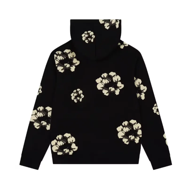 Bstsneaker-Denim Tears x CPFM Cactus Tears Wreath Hoodie Black