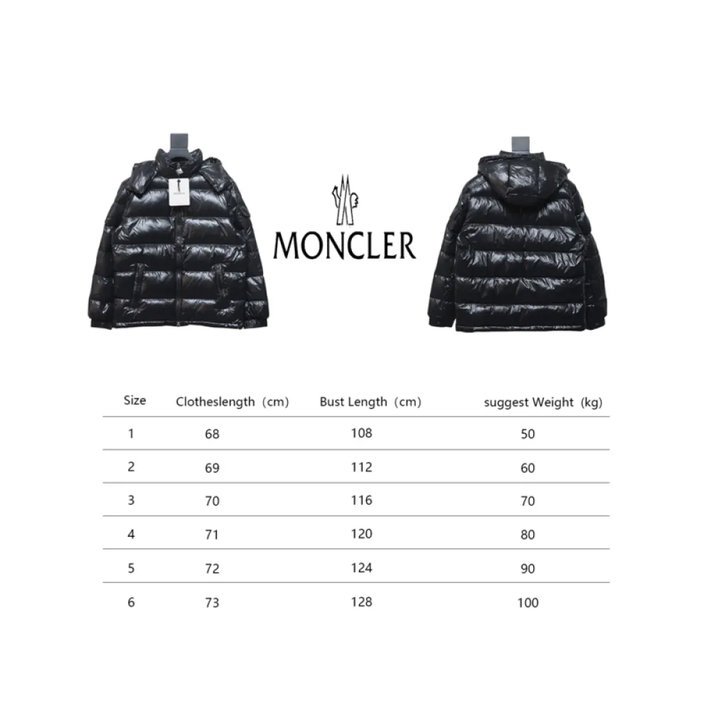 Bstsneaker-Moncler Maya classic glossy down jacket