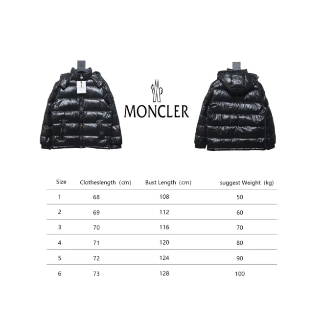 Bstsneaker-Moncler Maya classic glossy down jacket