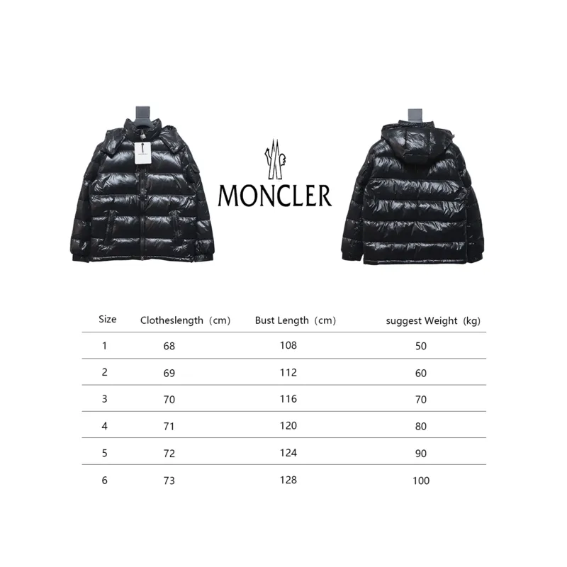 Bstsneaker-Moncler Maya classic glossy down jacket