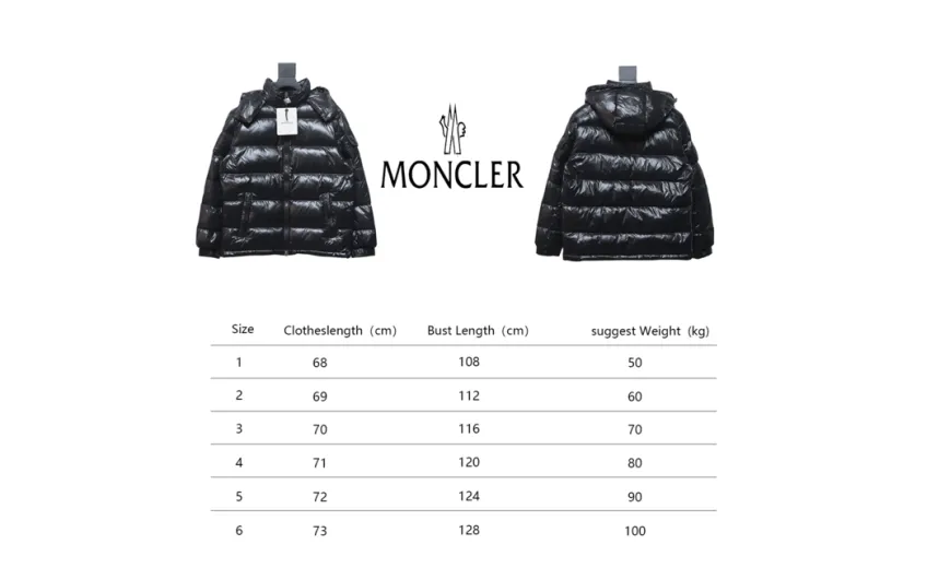 Bstsneaker-Moncler Maya classic glossy down jacket