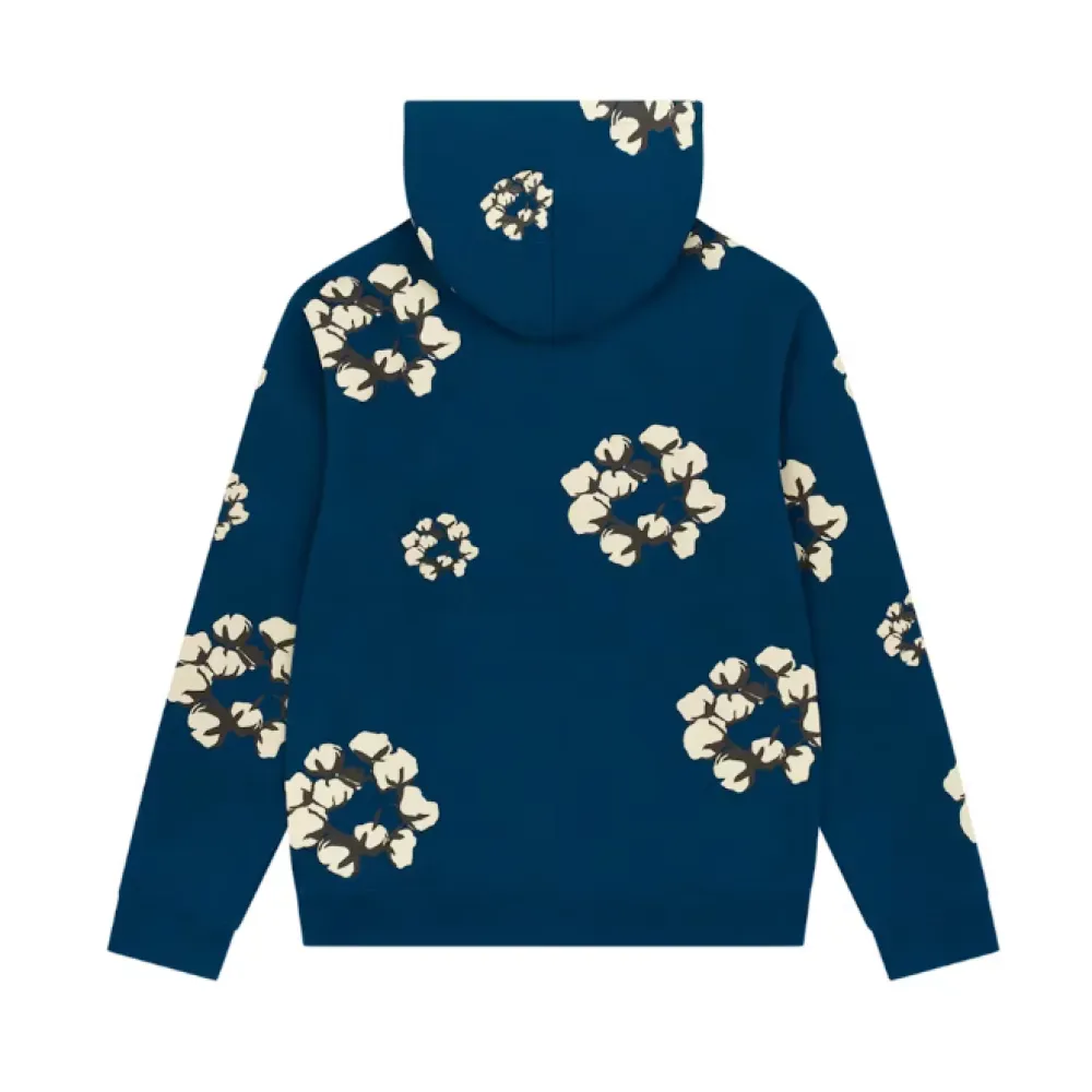 Bstsneaker-Denim Tears x CPFM Cactus Tears Wreath Hoodie Navy