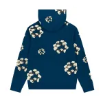 Bstsneaker-Denim Tears x CPFM Cactus Tears Wreath Hoodie Navy