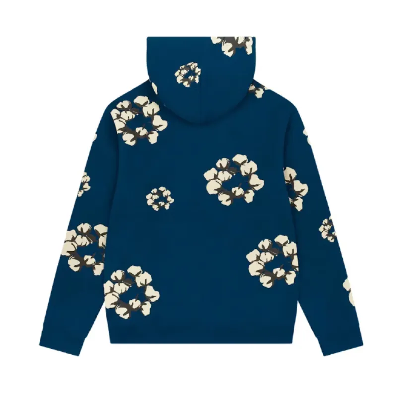 Bstsneaker-Denim Tears x CPFM Cactus Tears Wreath Hoodie Navy