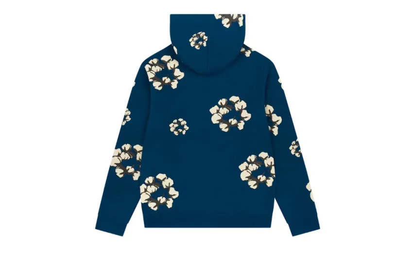 Bstsneaker-Denim Tears x CPFM Cactus Tears Wreath Hoodie Navy