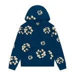Bstsneaker-Denim Tears x CPFM Cactus Tears Wreath Hoodie Navy